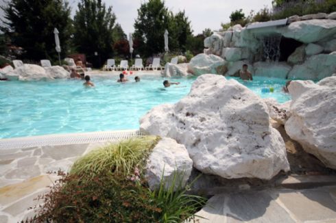 piscina all'Agriturismo Il Rio